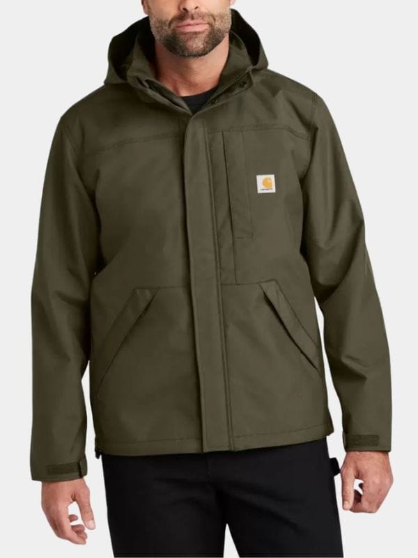 Holiday Touchdown Matthew Daddario Green Jacket