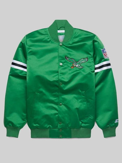 HOMAGE X Starter Eagles Heavyweight Satin Jacket