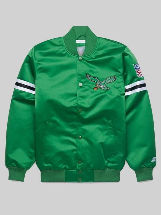 HOMAGE X Starter Eagles Heavyweight Satin Jacket