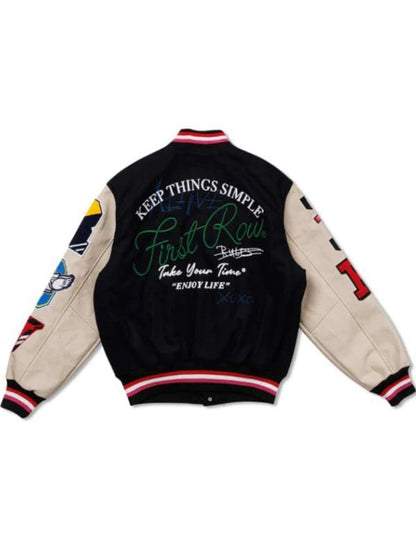 House of Villains S03 Plane Jane Varsity Jacket