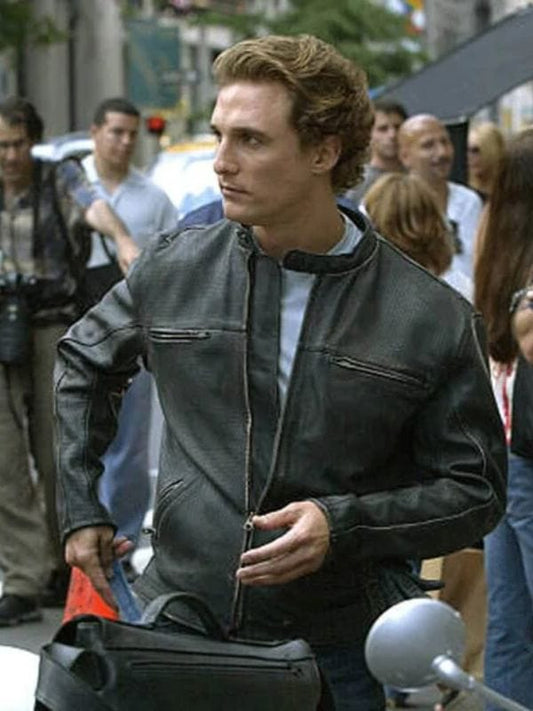 How to Lose a Guy in 10 Days Benjamin Barry Leather Jacket