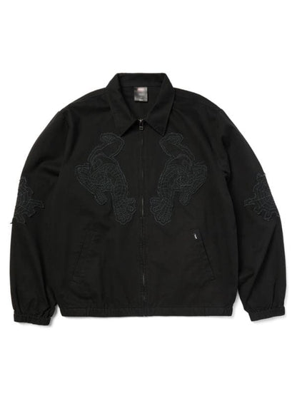 HUF x Spider-Man Work Jacket Black