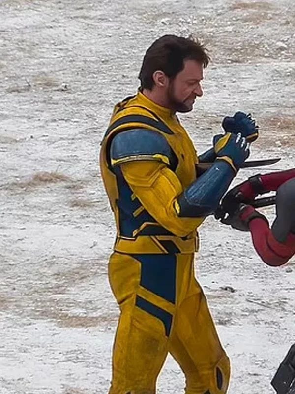 Hugh Jackman Deadpool 3 Yellow Jacket