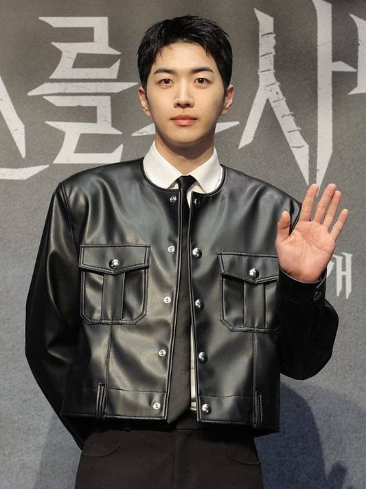 Hunter with a Scalpel S01 Kang Hoon Leather Jacket
