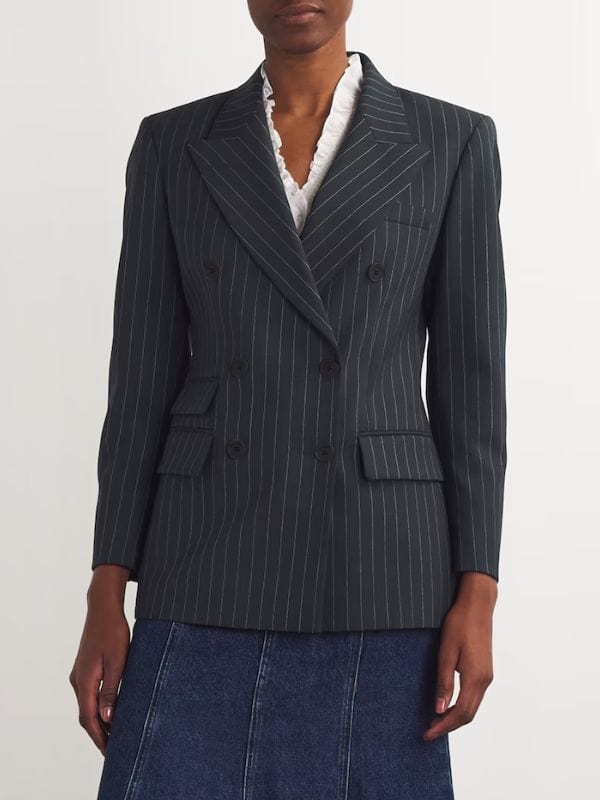 I Jack Wright S01 Emily Wright Pinstriped Blazer I Jack Wright S01 Emily Wright Pinstriped Blazer