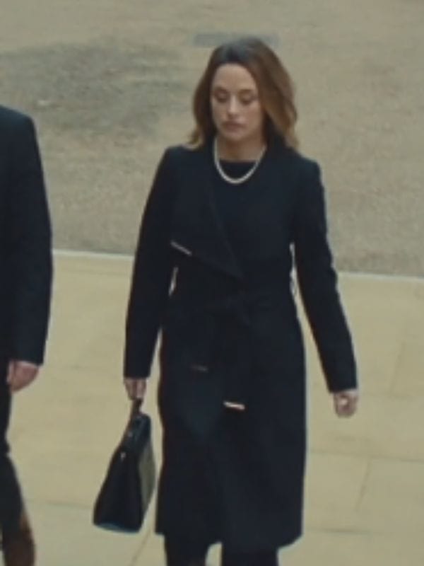I Jack Wright S01 Georgia Wright Black Coat I Jack Wright S01 Georgia Wright Black Coat