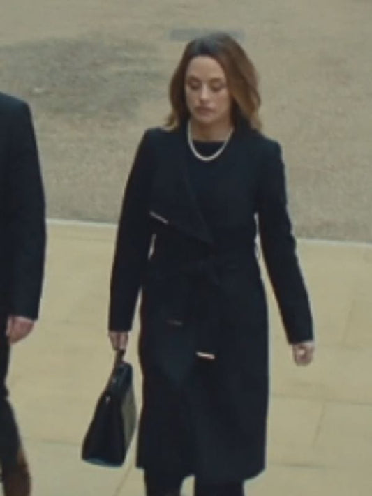 I Jack Wright S01 Georgia Wright Black Coat I Jack Wright S01 Georgia Wright Black Coat