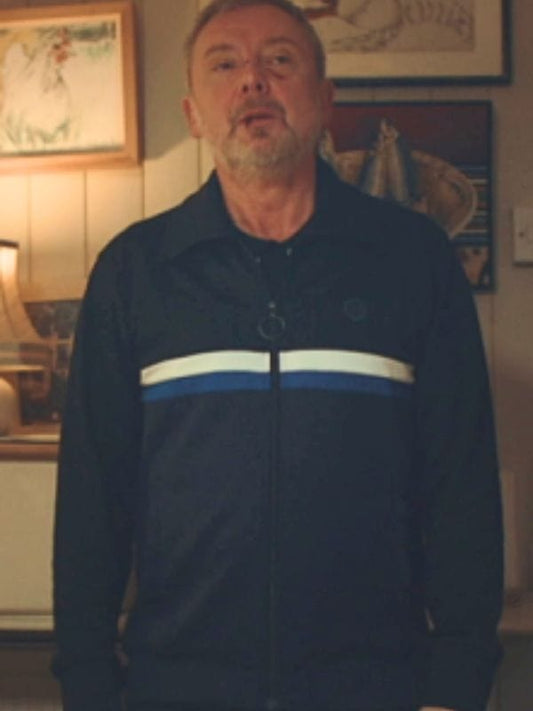 I Jack Wright S01 John Simm Striped Track Jacket