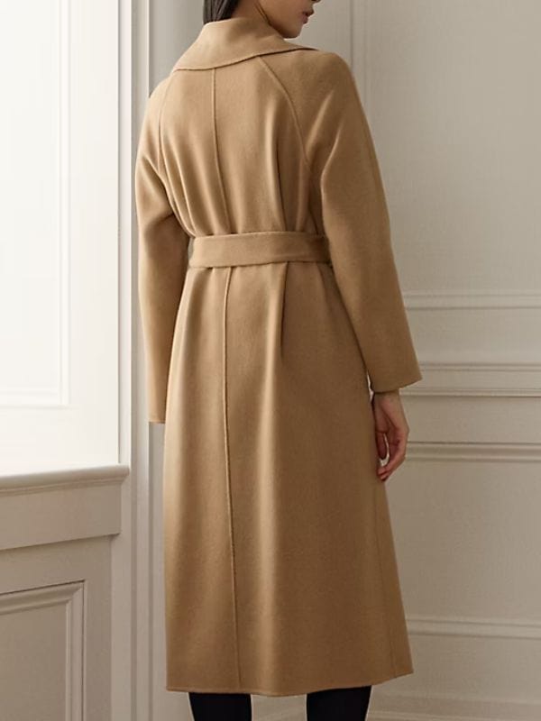 I Jack Wright S01 Nikki Amuka-Bird Brown Coat I Jack Wright S01 Nikki Amuka-Bird Brown Coat