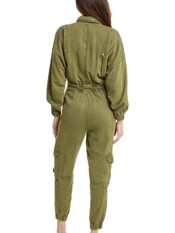 I Jack Wright S01 Sabrina Bartlett Green Jumpsuit I Jack Wright S01 Sabrina Bartlett Green Jumpsuit