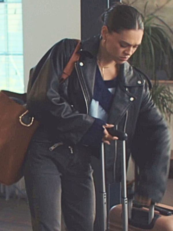 I Jack Wright S01 Sabrina Bartlett Leather Biker Jacket I Jack Wright S01 Sabrina Bartlett Leather Biker Jacket