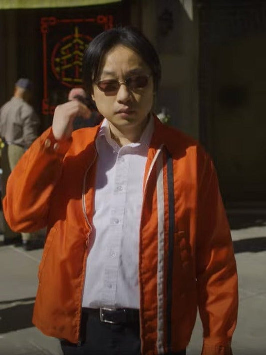 Interior Chinatown Jimmy O. Yang Orange Jacket