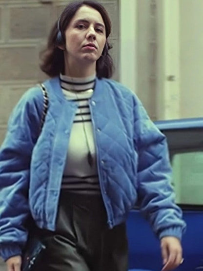 Isabelle Culte S01 Blue Quilted Jacket