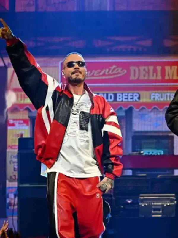 J Balvin MTV Awards 2025 Leather Jacket