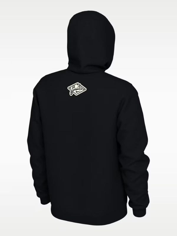 Jackie Robinson Sportswear Club Hoodie Black