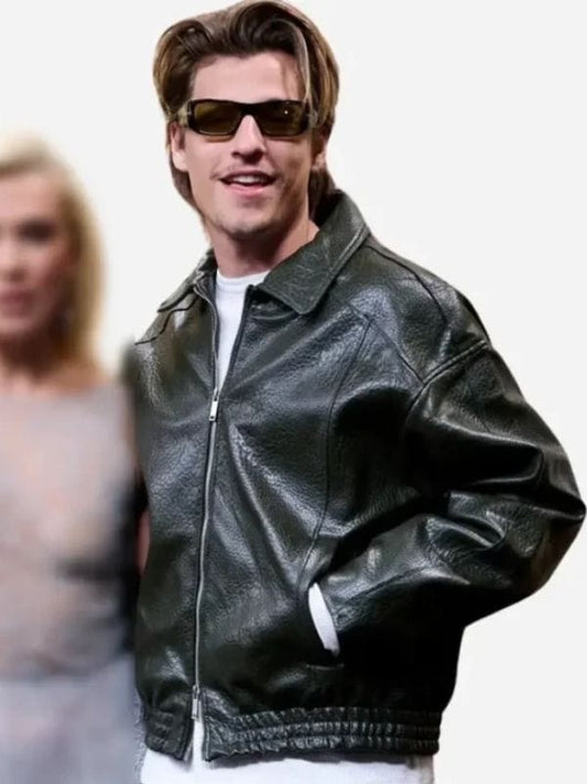 Jake Bongiovi The Electric State Leather Jacket