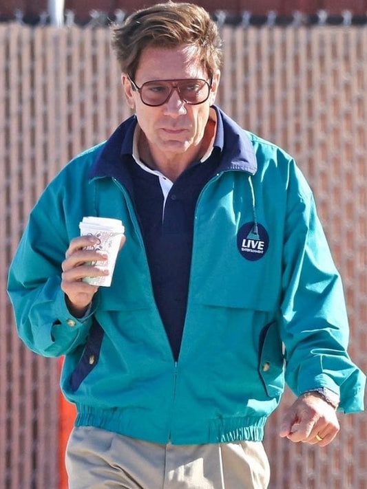 Javier Bardem Monsters S02 Blue Jacket