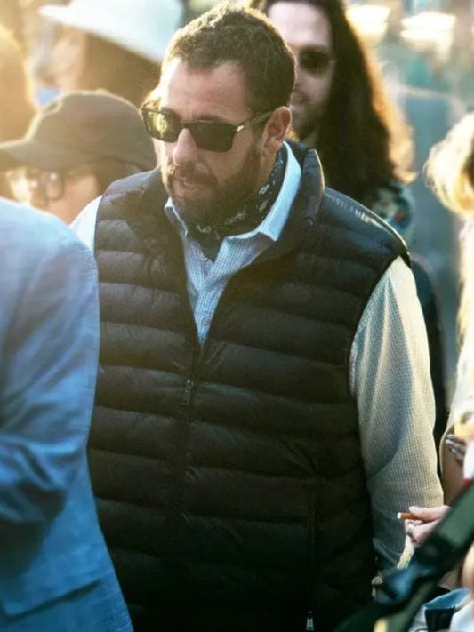 Jay Kelly Adam Sandler Puffer Vest