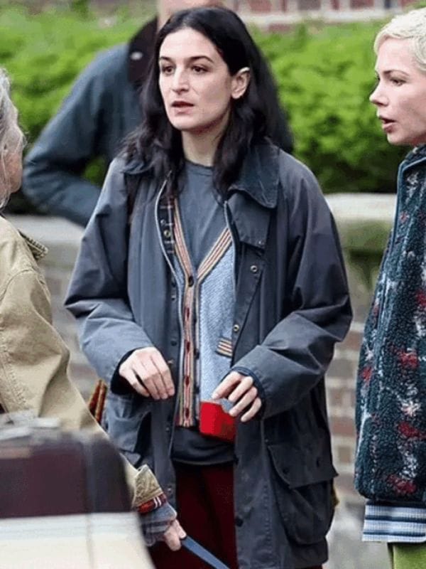 Jenny Slate Dying for Sex 2025 Grey Jacket