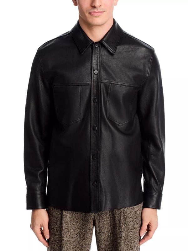 Jeremy’s S04 Elsbeth Black Trucker Jacket