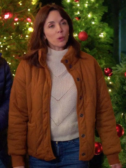 Jingle Bell Love 2024 Michelle Morgan Brown Jacket