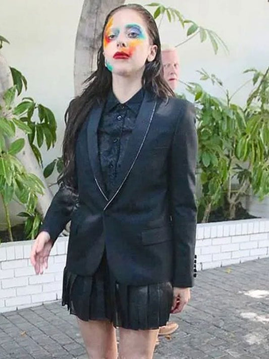 Joker Folie à Deux 2024 Harley Quinn Black Blazer