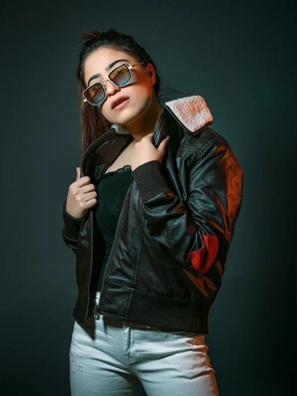 Jokers Wild Harley Quinn Bombshell Jacket Brown