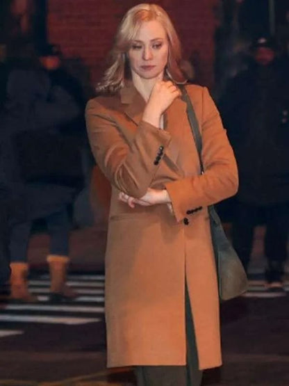 Karen Page Daredevil Born Again Brown Coat Karen Page Daredevil Born Again Brown Coat