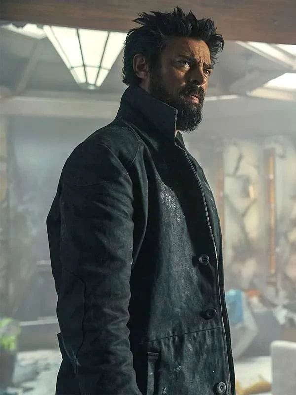 Karl Urban The Boys Billy Butcher Trench Coat Karl Urban The Boys Billy Butcher Trench Coat