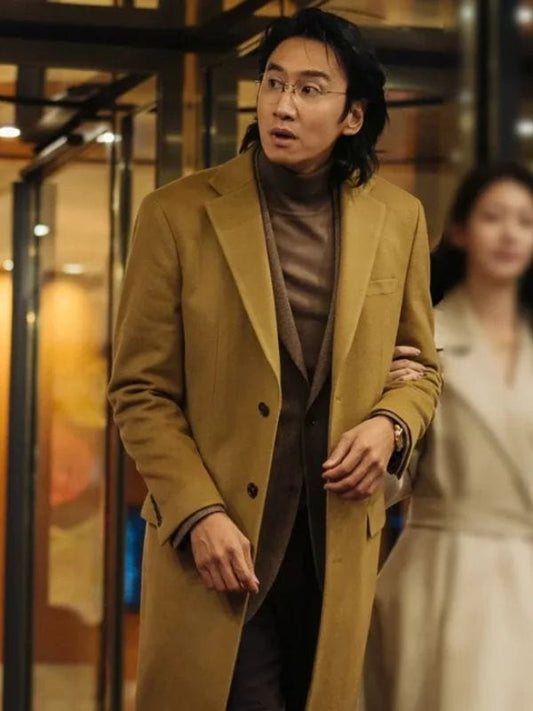 Karma S01 Lee Kwang-Soo Brown Coat