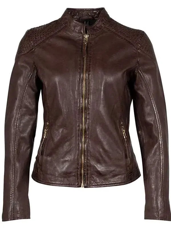 Katie Logan The Bold and the Beautiful Leather Jacket