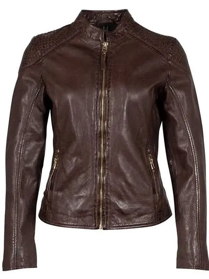 Katie Logan The Bold and the Beautiful Leather Jacket