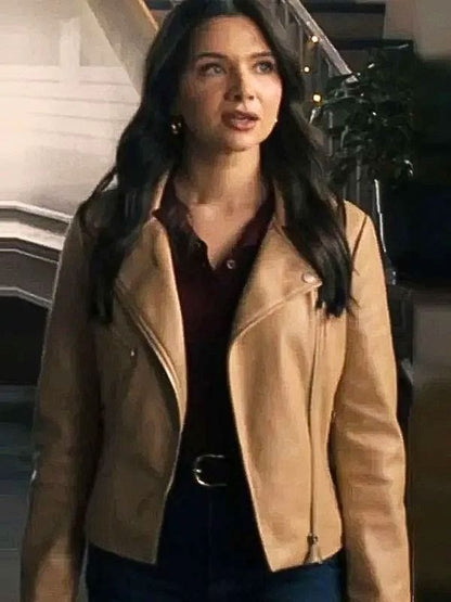 Katie Stevens Providence Falls S01 Leather Jacket