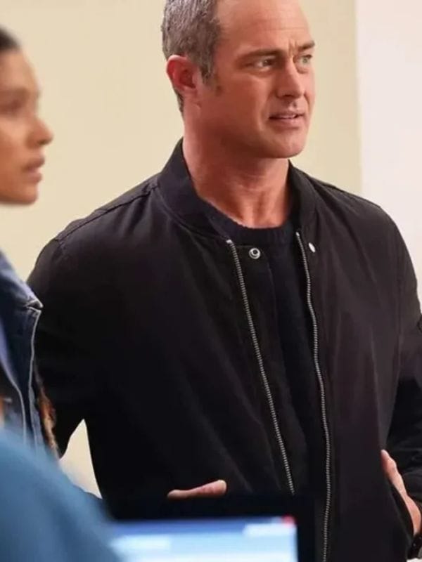 Kelly Severide Chicago Fire S13 Bomber Jacket Black