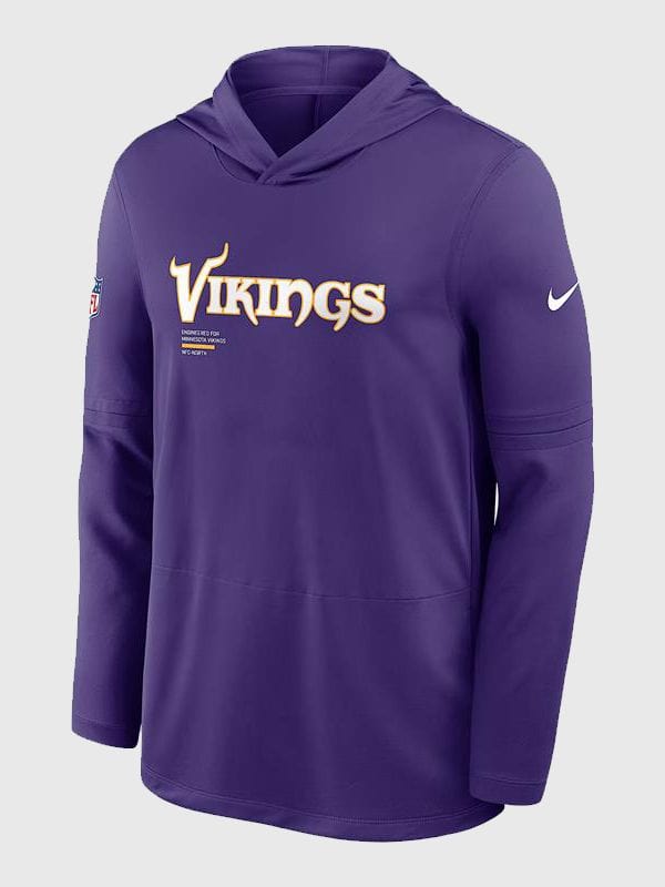 Kevin O'Connell Vikings Purple Hoodie