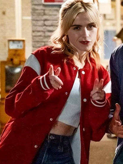 Kiernan Shipka Sweethearts 2024 Varsity Jacket