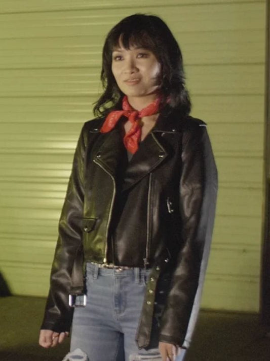 Killer Clown Girls Marieka Prom Black Leather Jacket - Shop Now