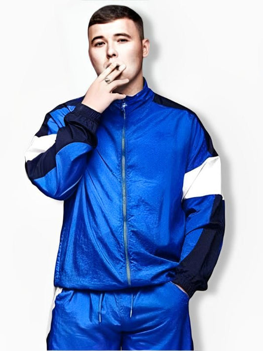 Liam Og O Hannaidh Kneecap 2024 Mo Chara Blue Tracksuit