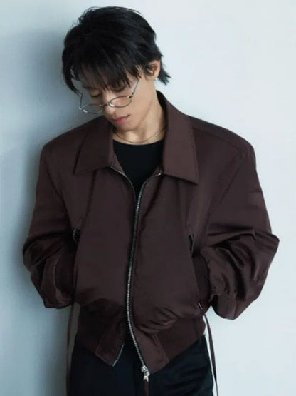 Koo Kyo-hwan Once We Were Us Jacket Brown