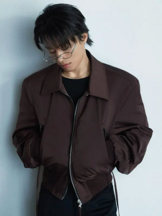Koo Kyo-hwan Once We Were Us Jacket Brown