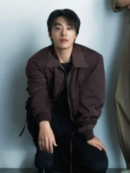 Koo Kyo-hwan Once We Were Us Jacket Brown