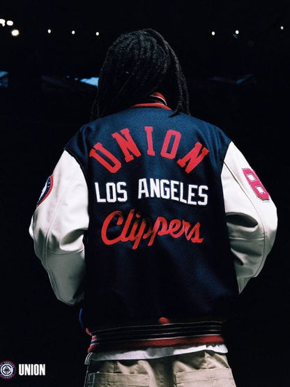 LA Clippers Chris Gibbs Varsity Jacket