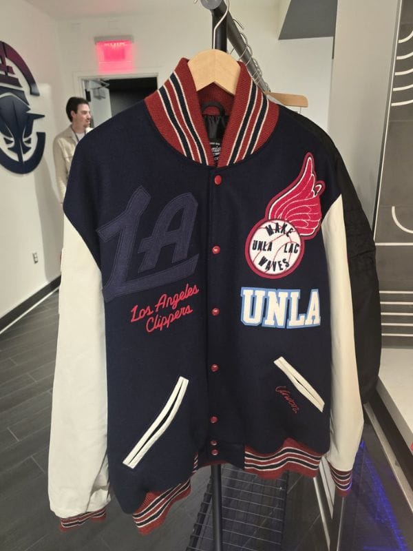 LA Clippers Chris Gibbs Varsity Jacket