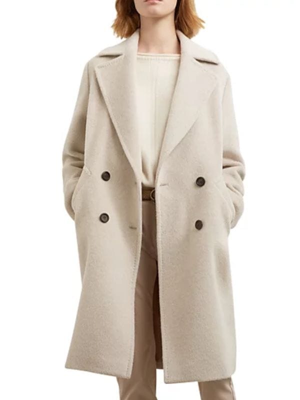 Law and Order S24 Maggie Siff Beige Coat Law and Order S24 Maggie Siff Beige Coat