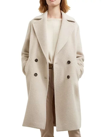 Law and Order S24 Maggie Siff Beige Coat Law and Order S24 Maggie Siff Beige Coat
