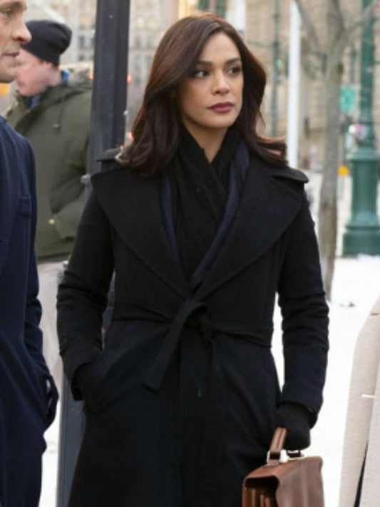 Law and Order S24 Odelya Halevi Black Coat Law and Order S24 Odelya Halevi Black Coat
