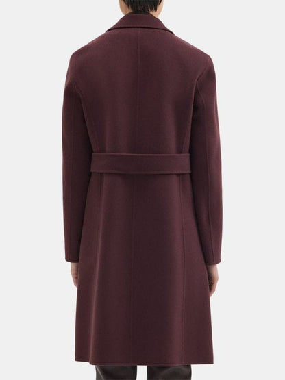 Law and Order S24 Samantha Maroun Burgundy Coat