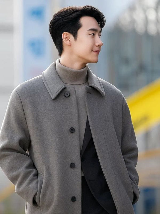 Law and the City 2025 Lee Jong-suk Grey Coat