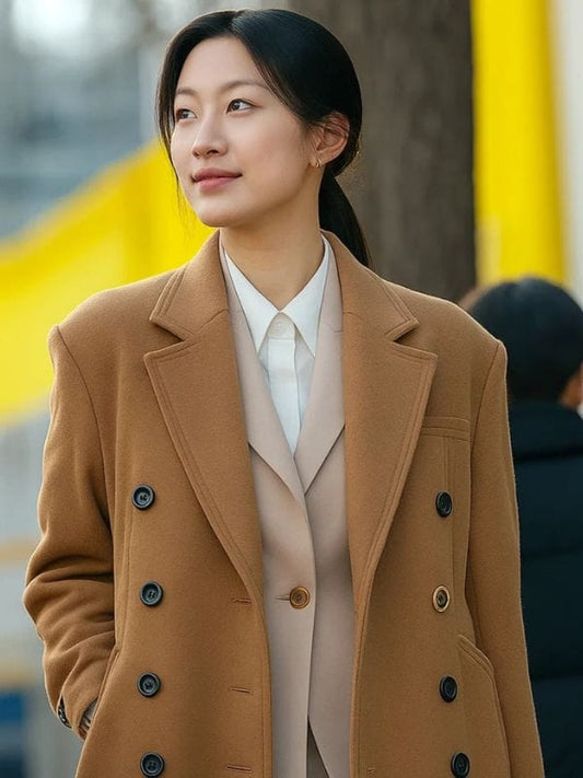 Law and the City 2025 Moon Ga-young Brown Coat