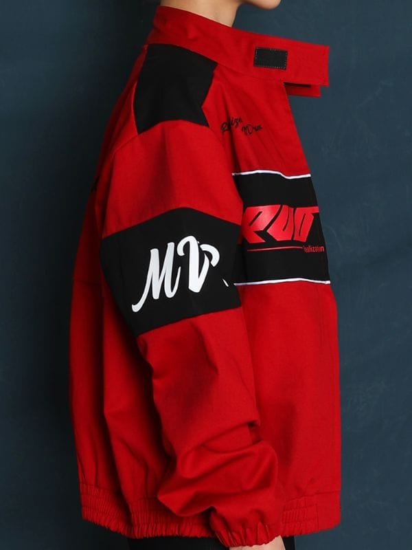 Lee Jun-young Weak Hero Class 2 Red Track Jacket